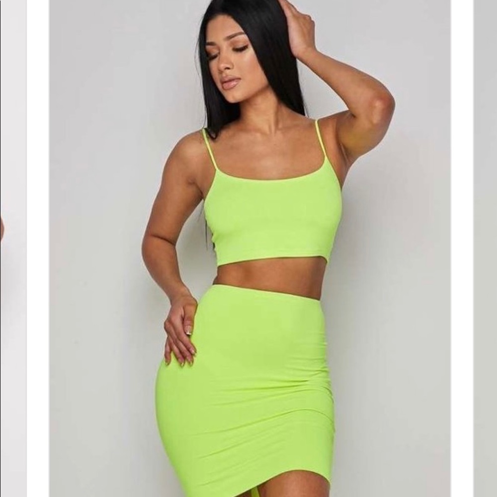 Lime Two Piece Set